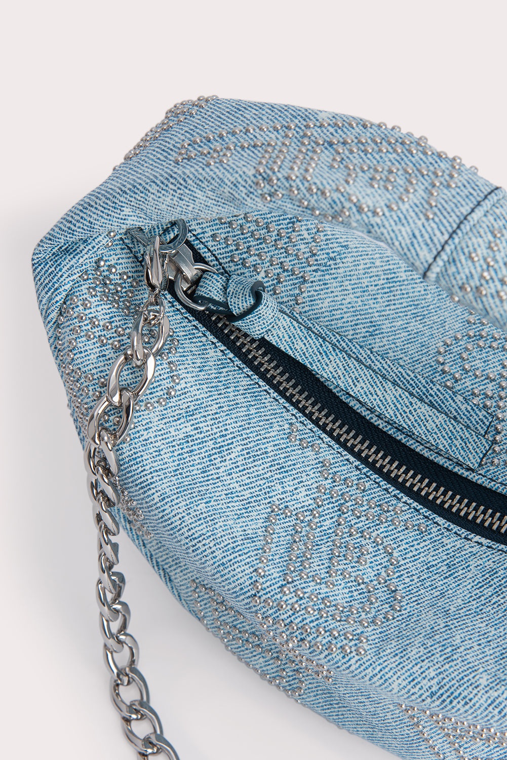 Baby Cush Denim Stud Leather - 4