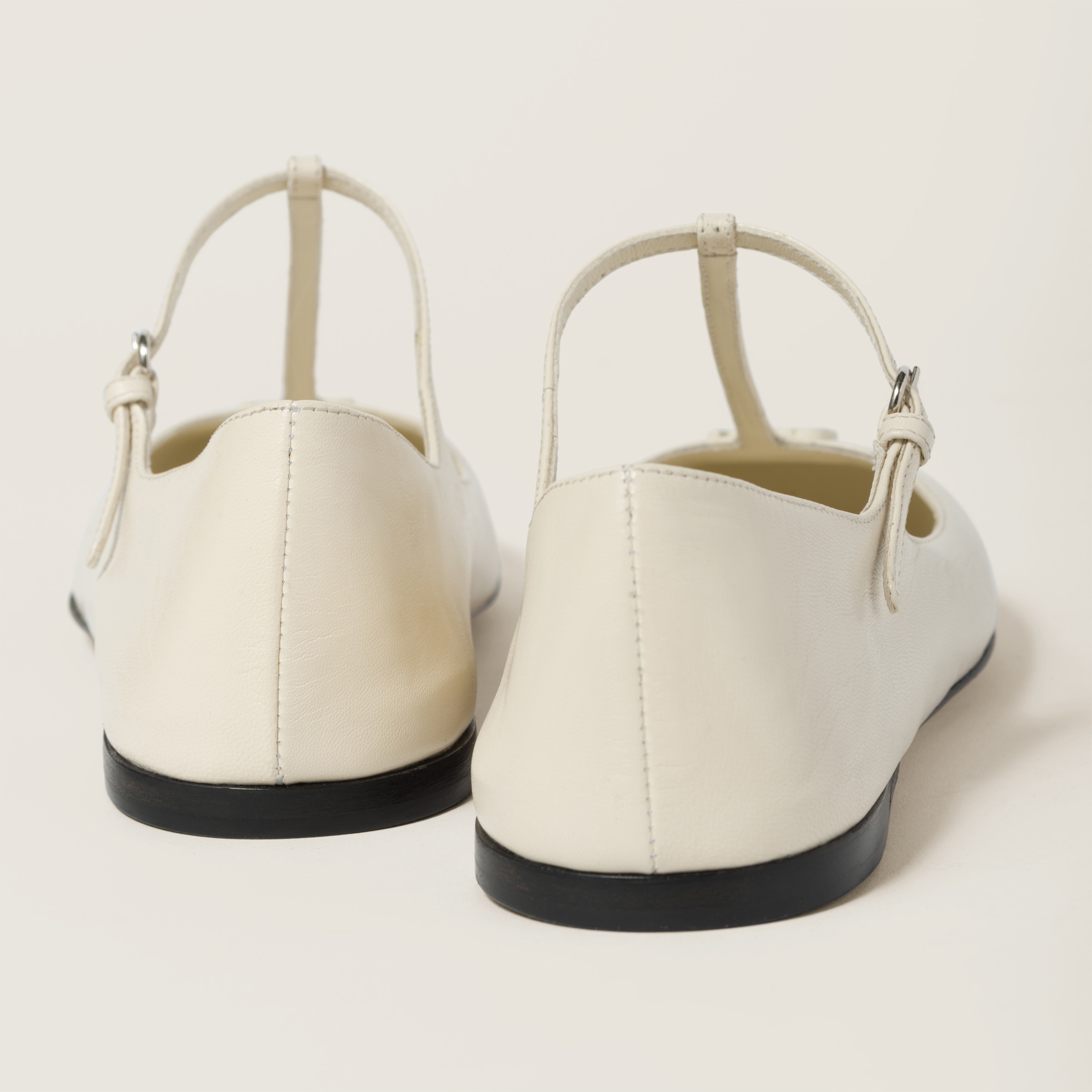 Leather ballerinas - 3
