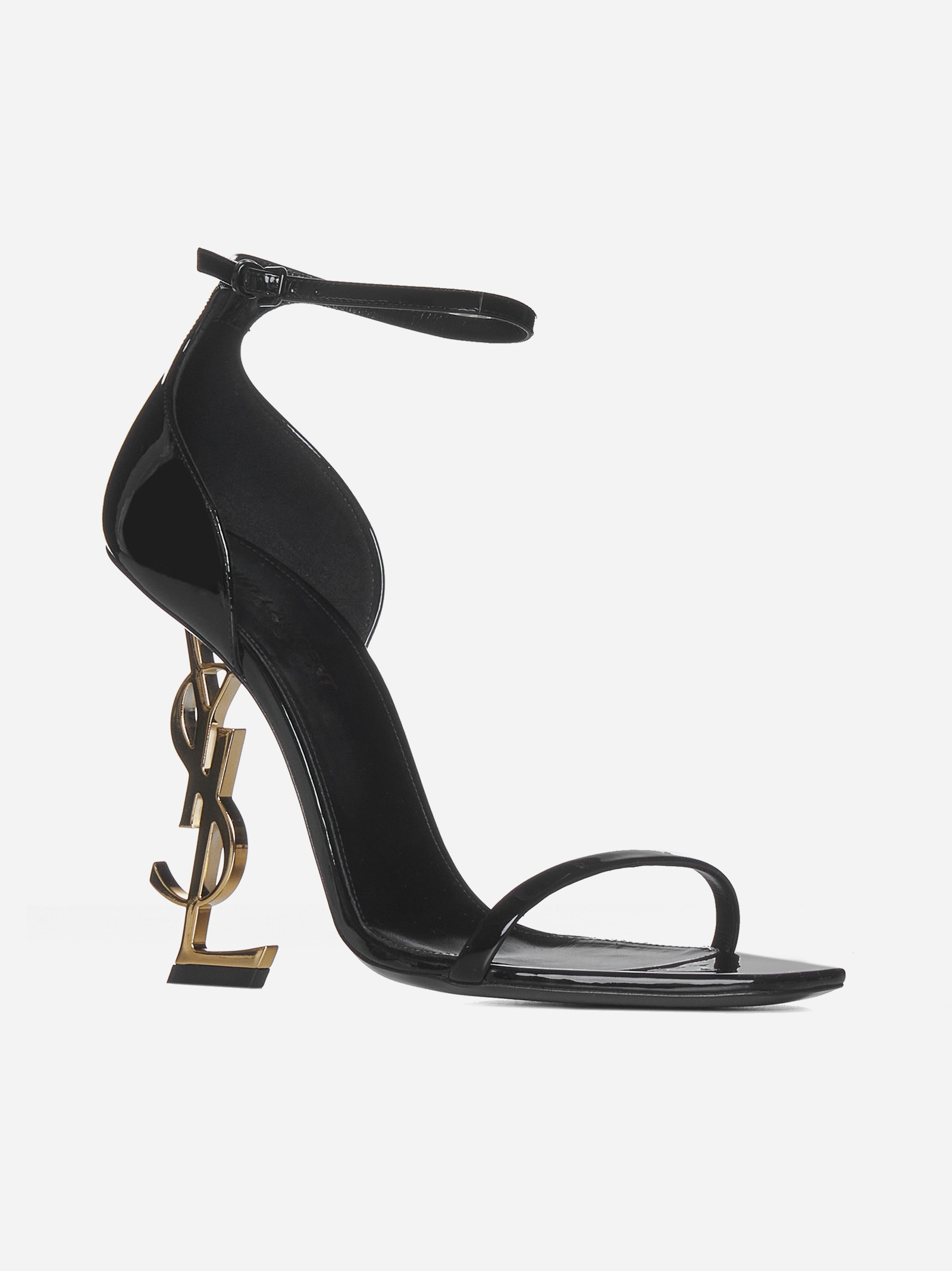YSL Opyum patent leather sandals - 2