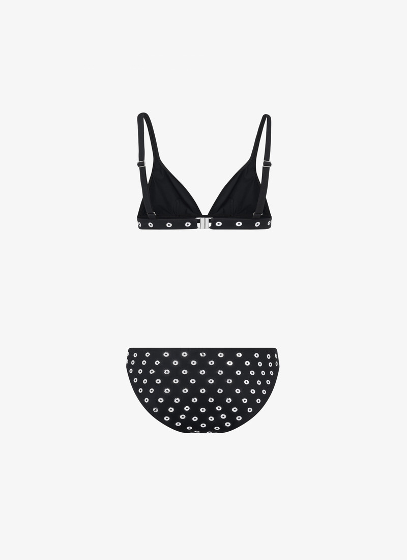 EYELET BIKINI IN JERSEY 2