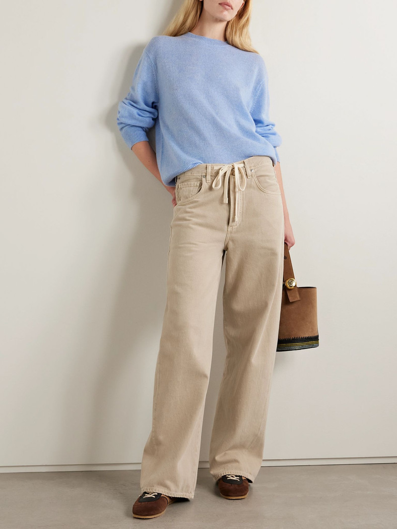 The Elder Statesman Tranquility cashmere sweater Blue outlook