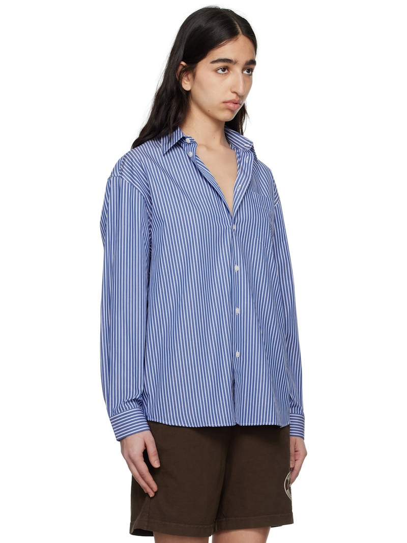 Blue 'SRC' Oversized Shirt 2