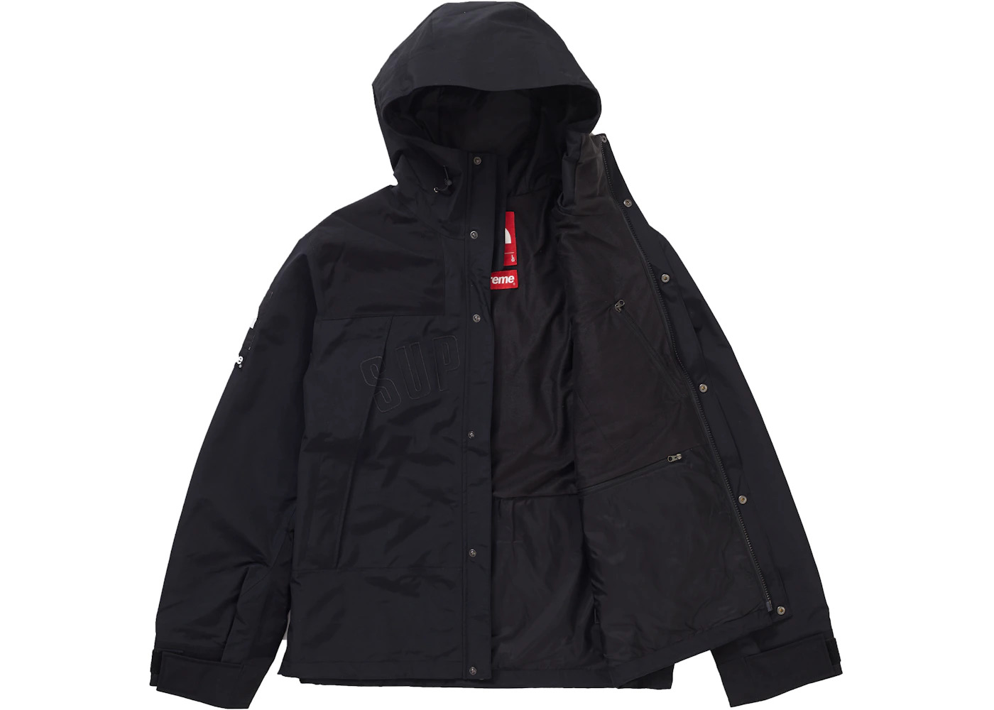 Supreme The North Face Arc Logo Mountain Parka Black - 2