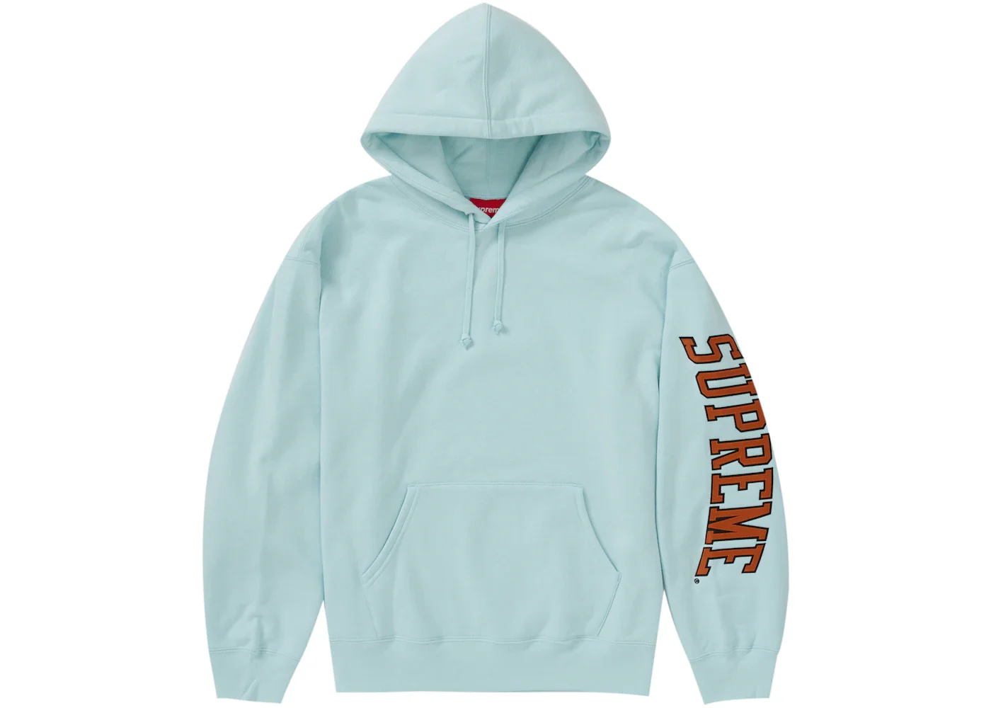 Supreme Supreme Sleeve Arc Hooded Sweatshirt (FW23) Pale Blue 