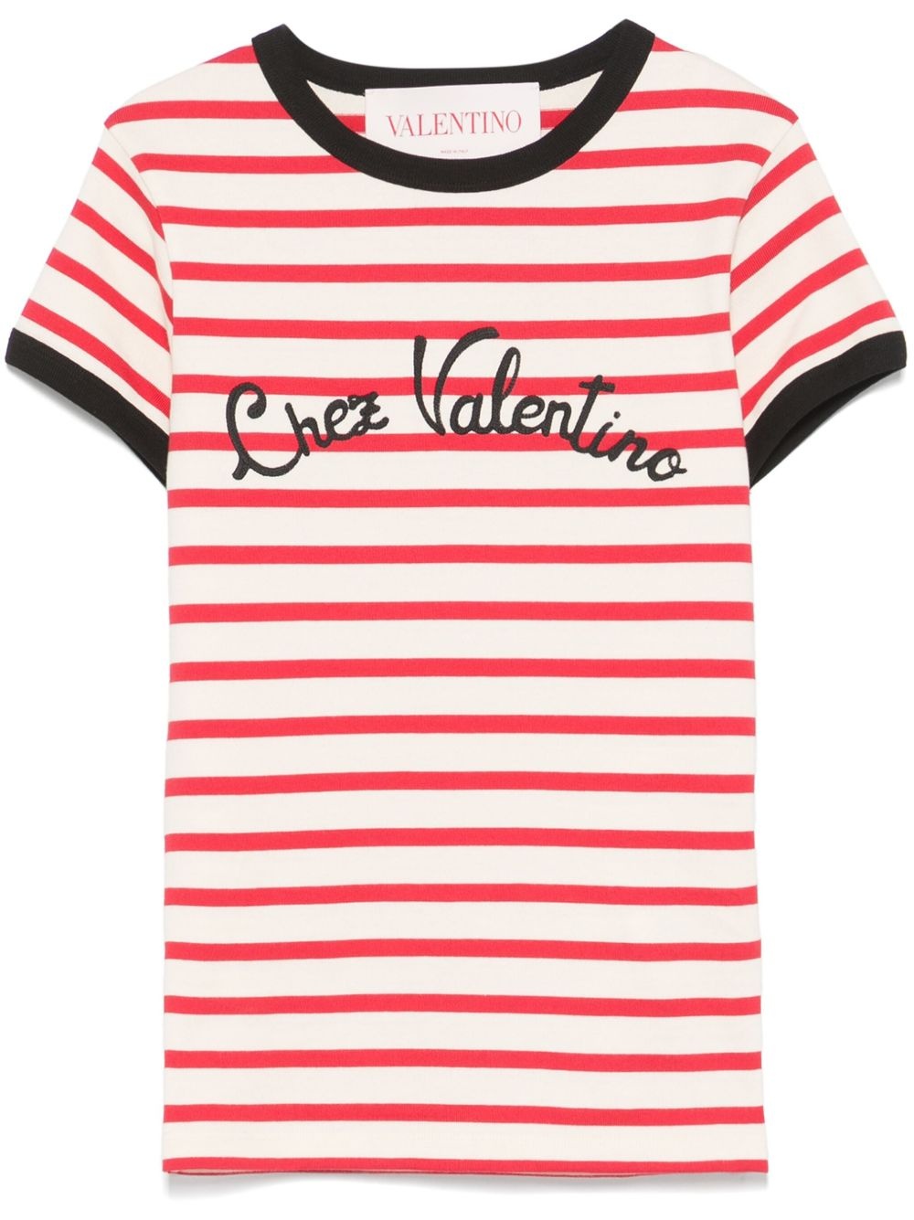 Valentino Valentino Women Chez Valentino Striped T-Shirt