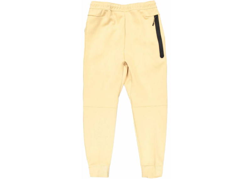 Nike Nike Sportswear Tech Fleece Joggers Sesame/Light Orewood Brown/Light Photo Blue outlook