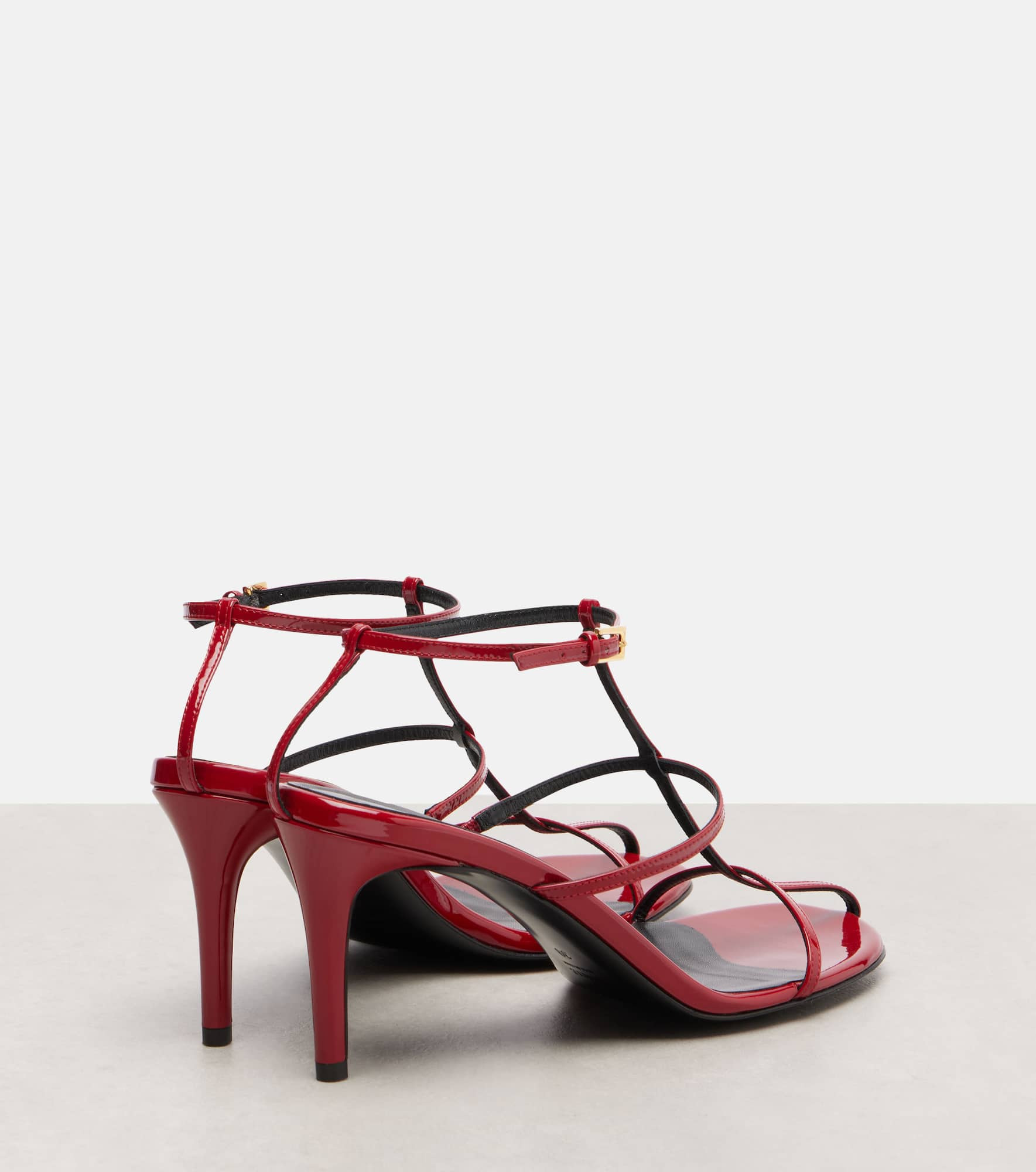 Cage 75 patent leather sandals - 2