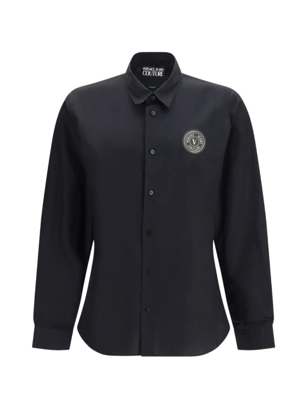emblem-patch shirt - 1