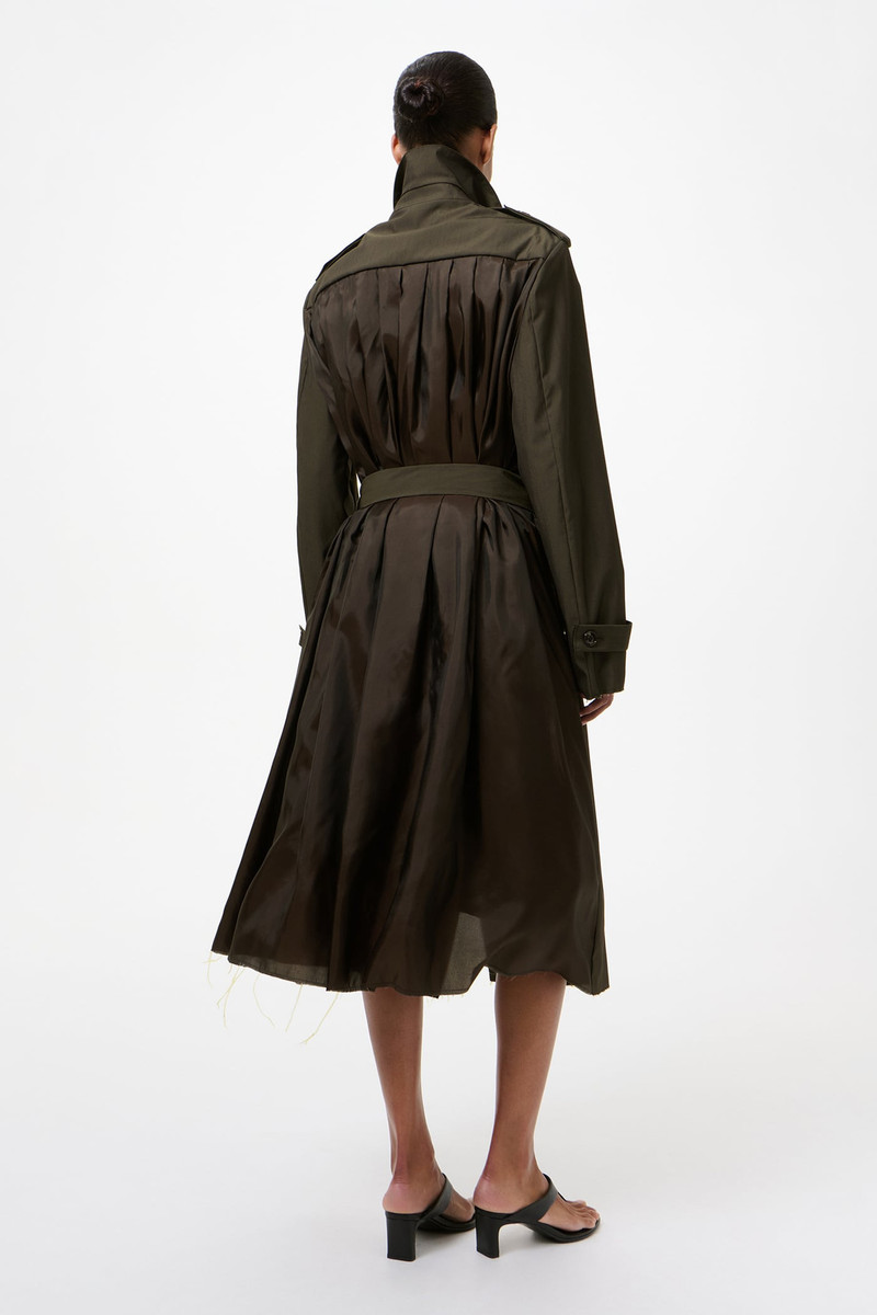 Origami Coat Glazed Brown Durawool 6