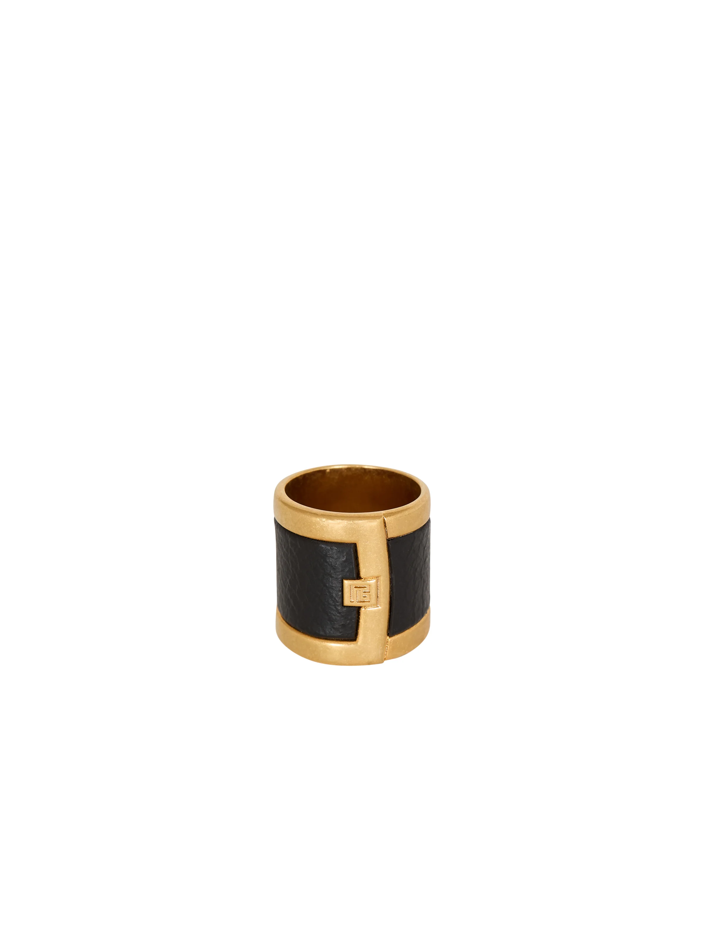 Anthem ring in brass and resin - 1