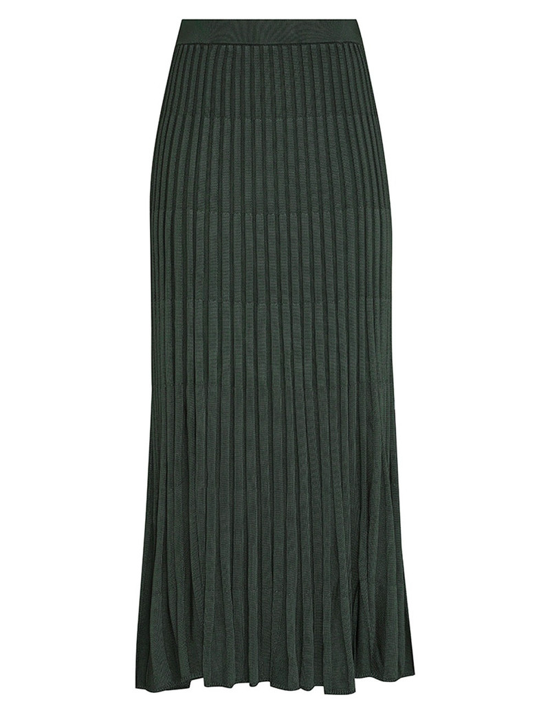 PLEATED MIDI SKIRT - 1