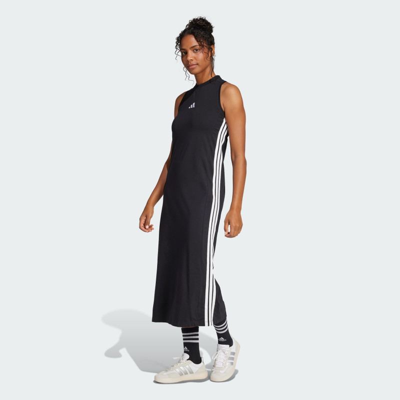 adidas Essentials 3-Stripes Long Racerback Dress outlook