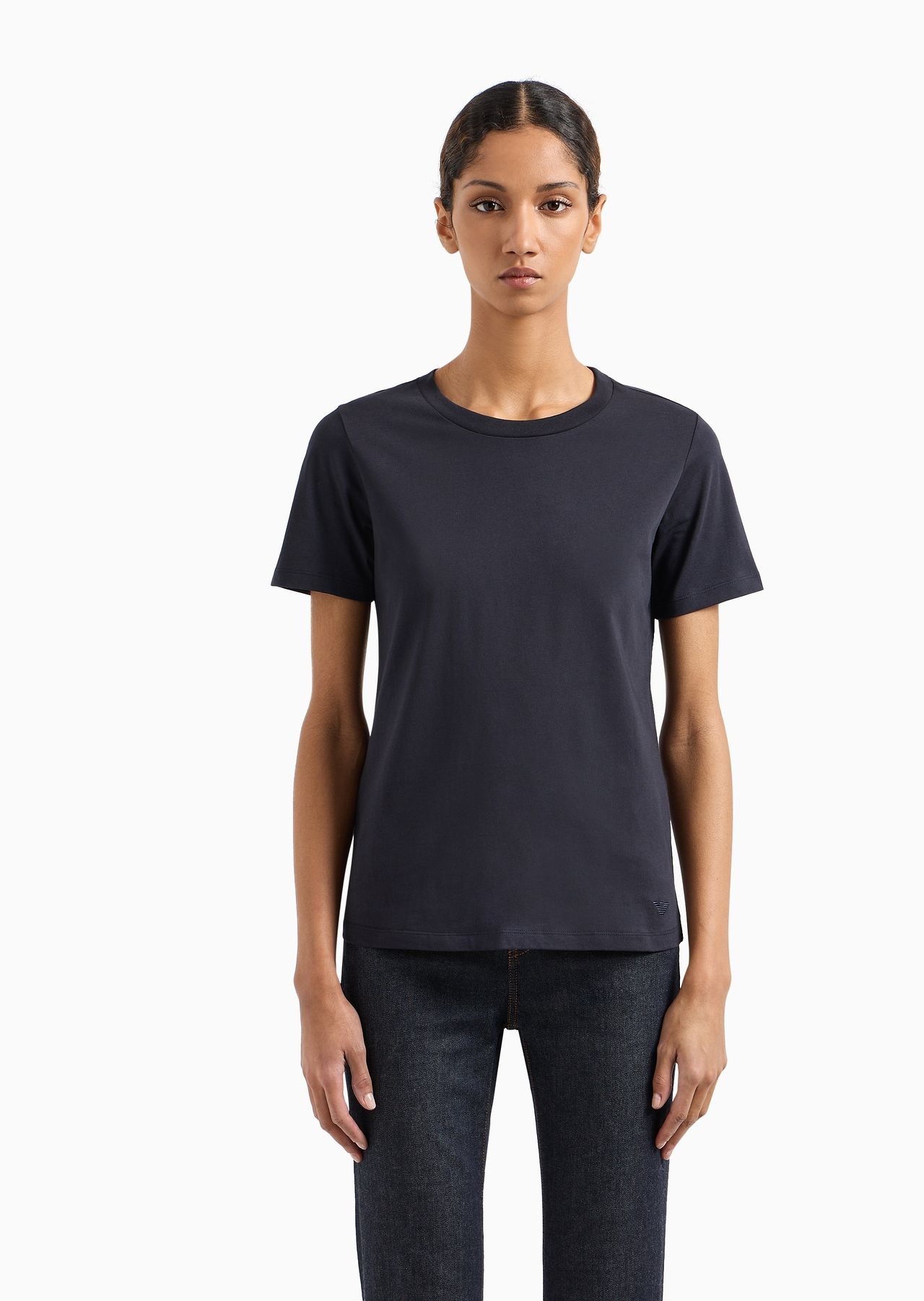 Pima-jersey crew-neck T-shirt - 2