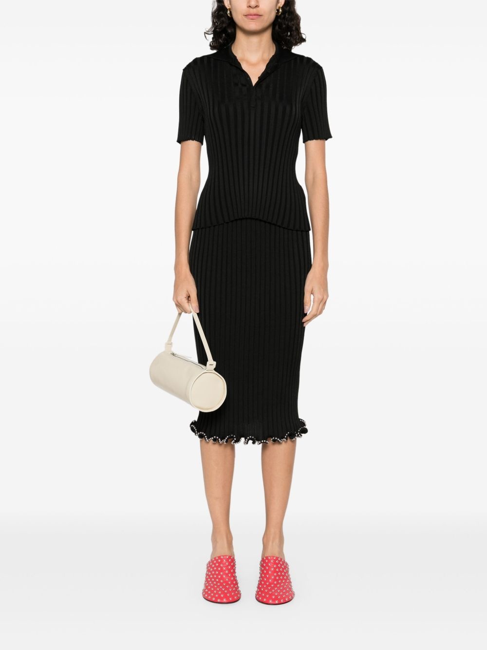 beaded midi skirt - 2