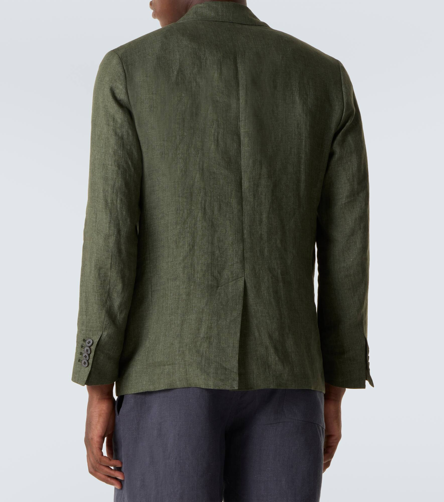 Linen blazer - 4