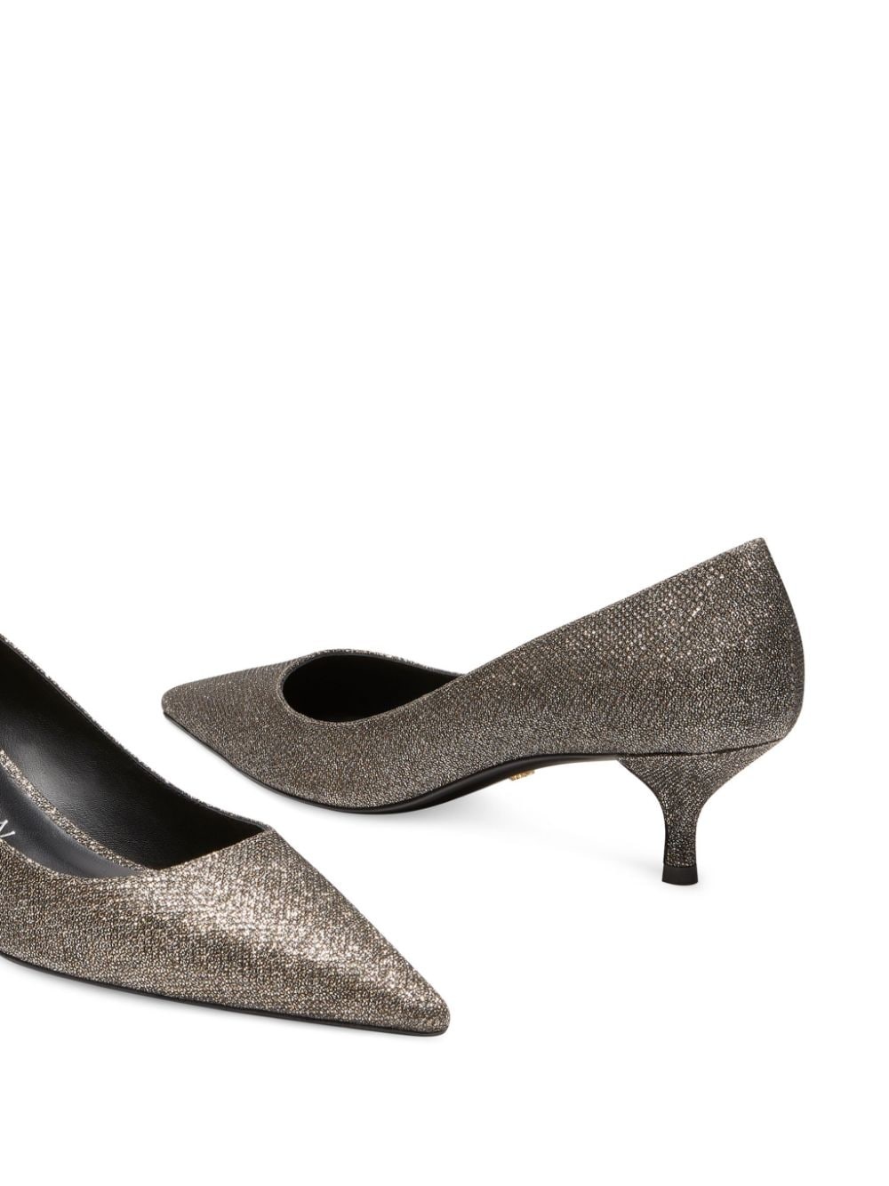 Stuart 35mm glitter pumps - 4