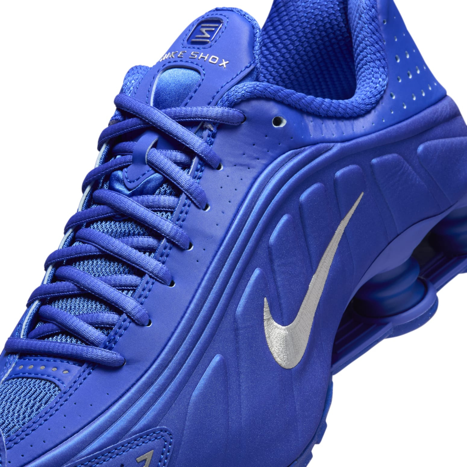 (WMNS) Nike Shox R4 'Racer Blue Metallic Silver' HJ7303-445 - 7
