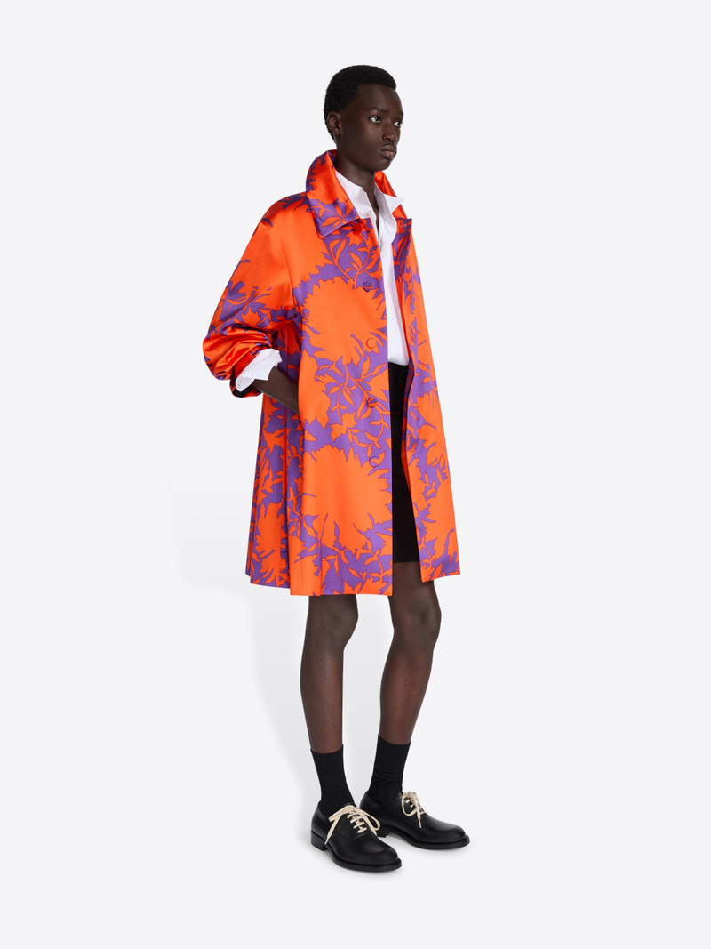PRINTED SATIN COAT 3