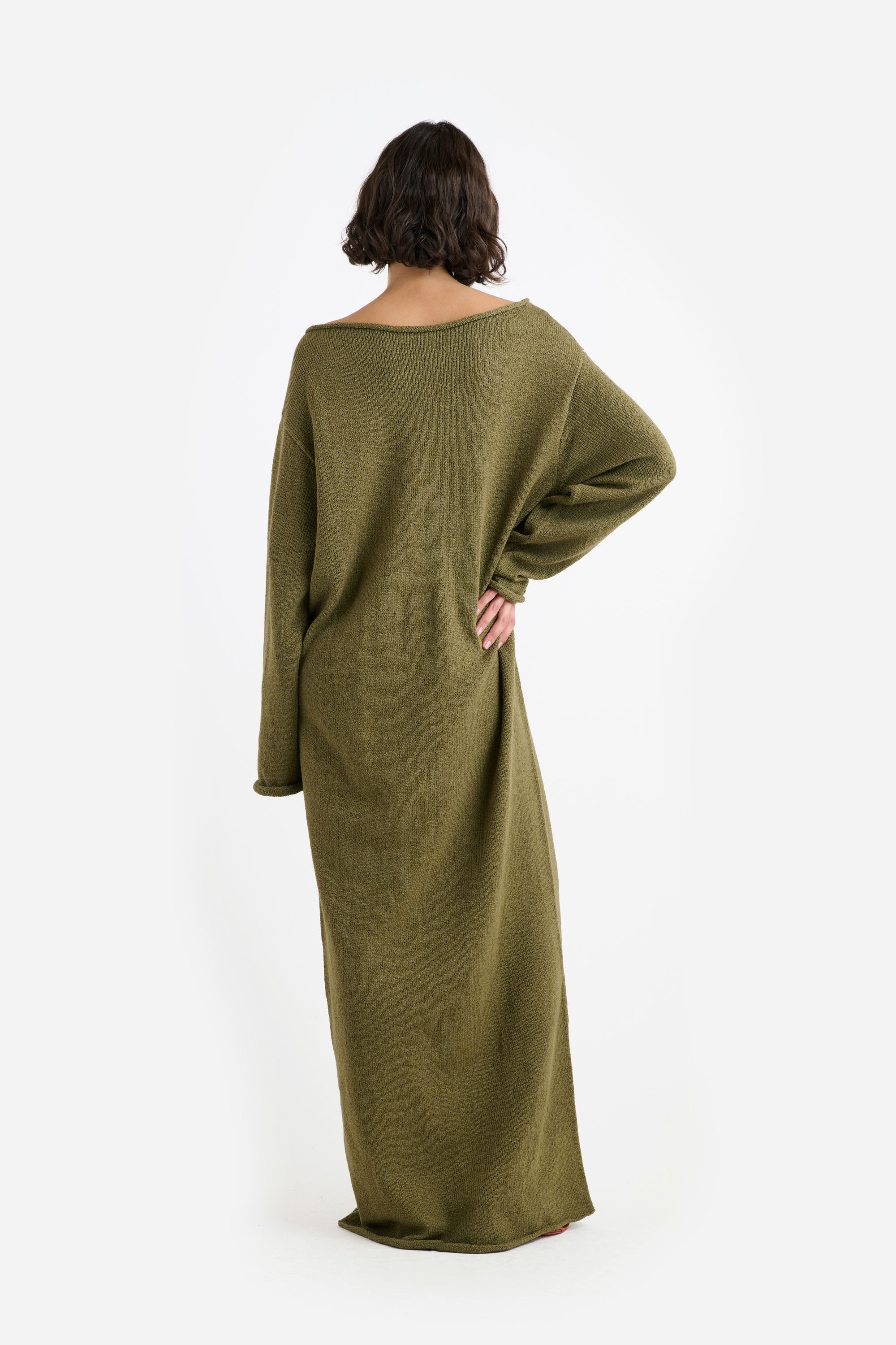 NORA LITE OVERSIZED DRESS L/S - 4