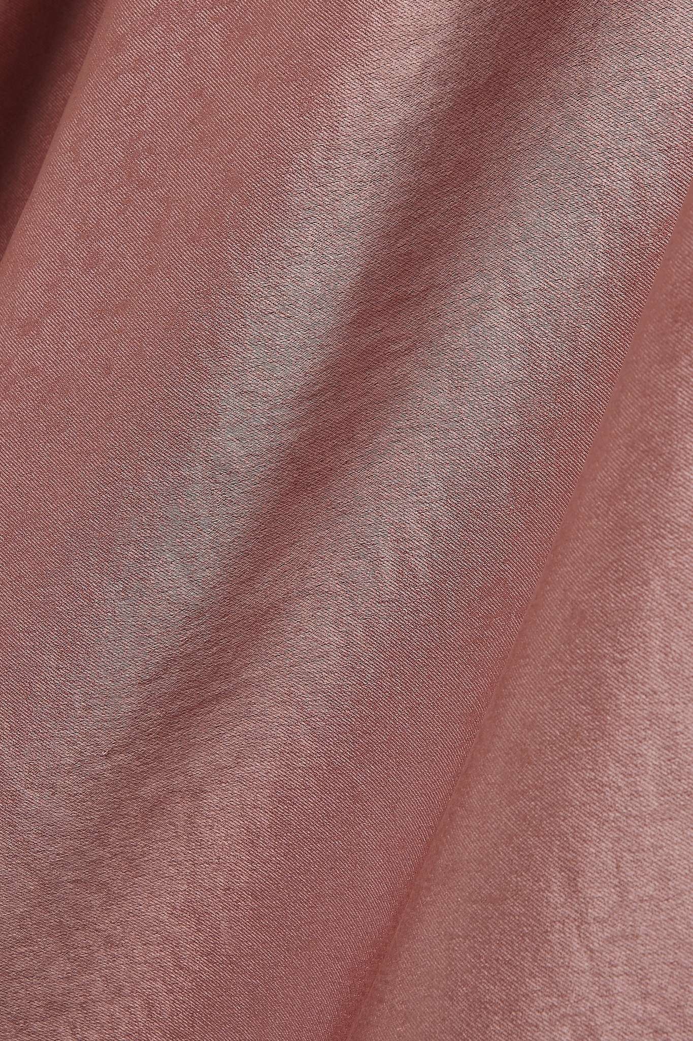 Open-back recycled-satin maxi dress - 4