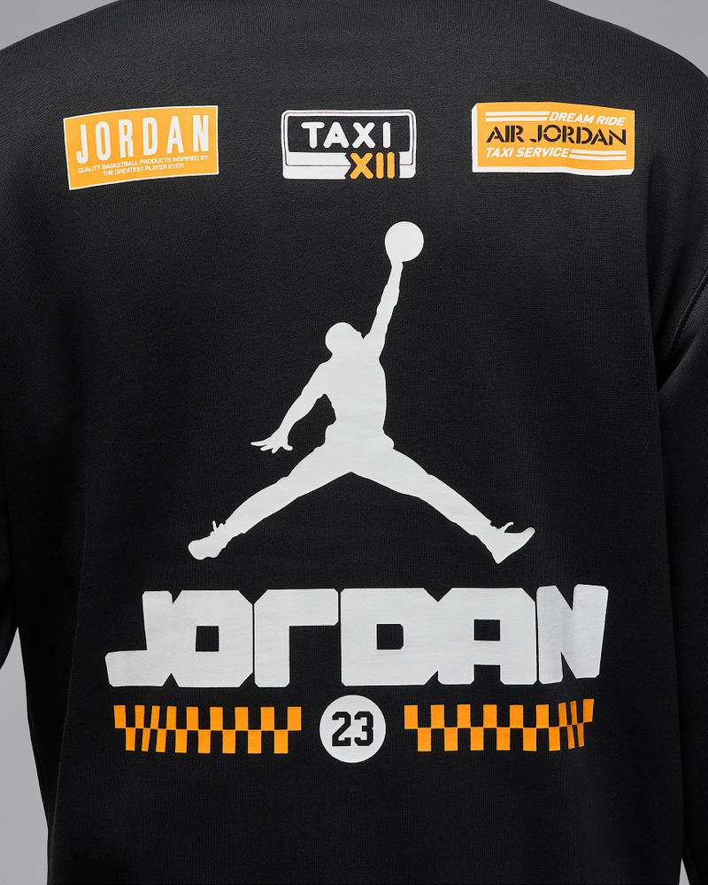 Jordan AJ12 "Taxi" Men's Fleece Hoodie 5
