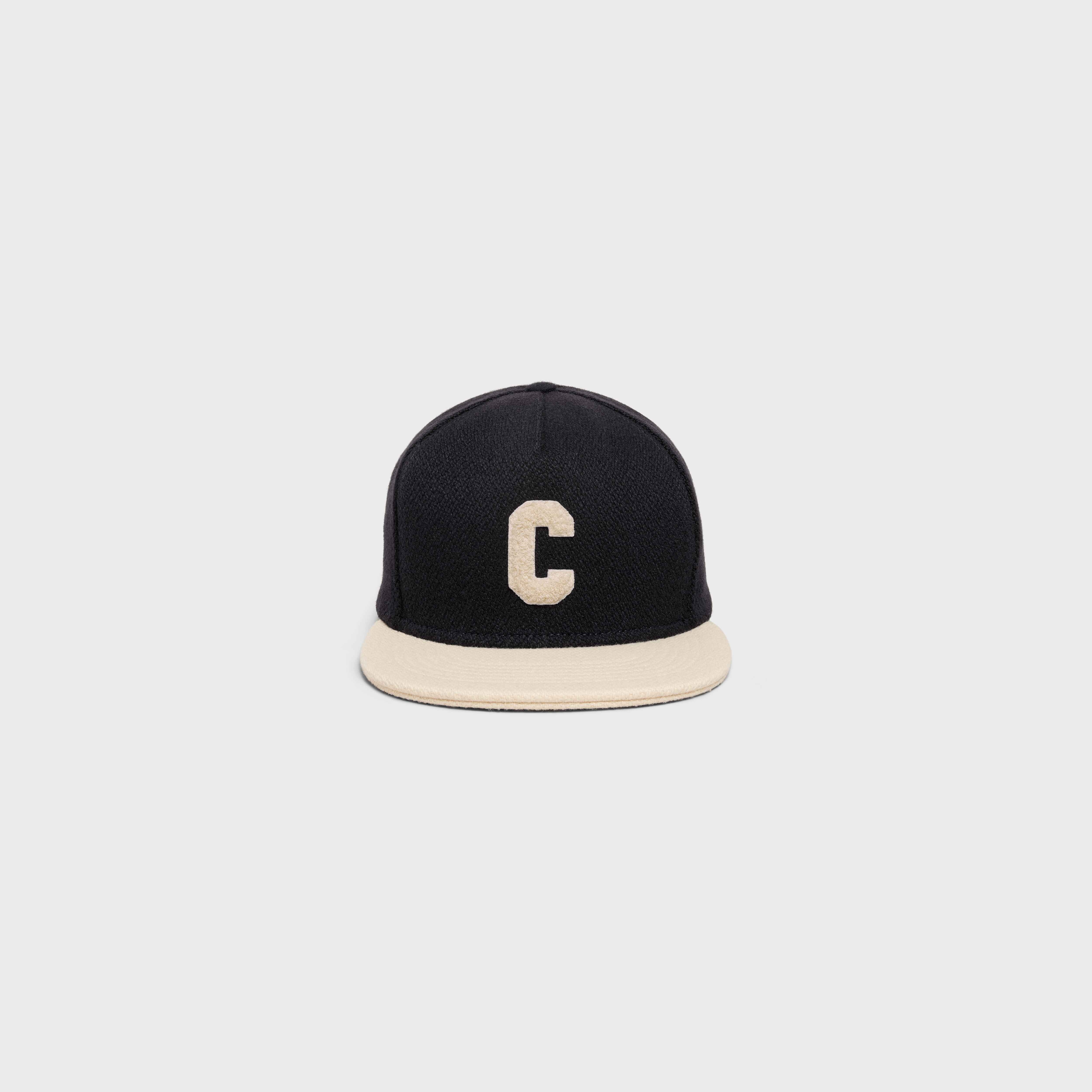 INITIAL SNAPBACK CAP IN WOOL - 6