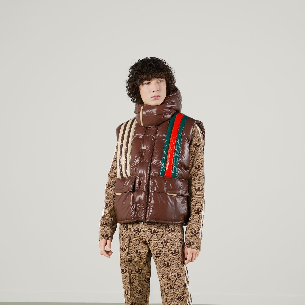 adidas x Gucci down vest - 6