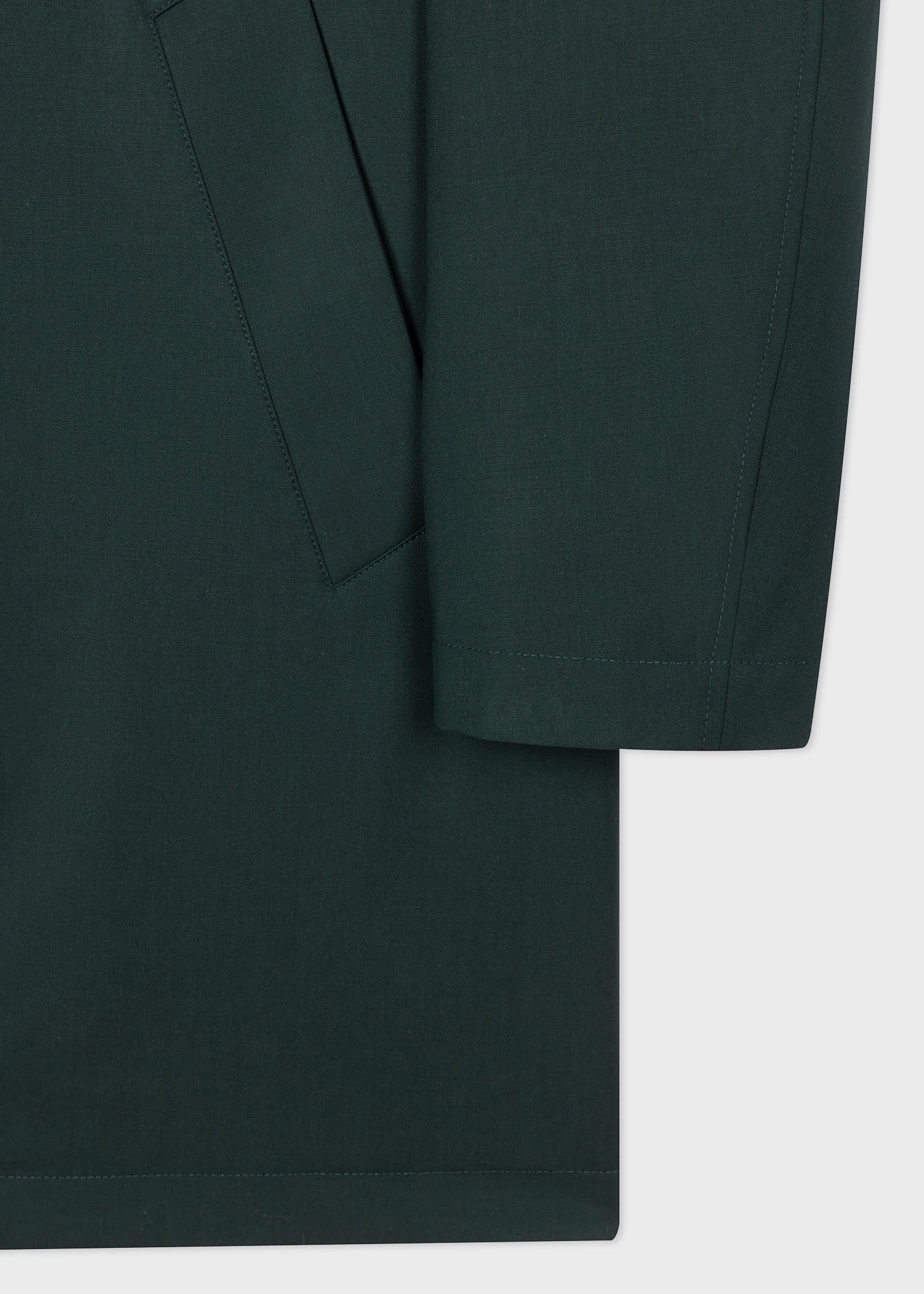 'Storm System' Wool Mac With Detachable Gilet - 3
