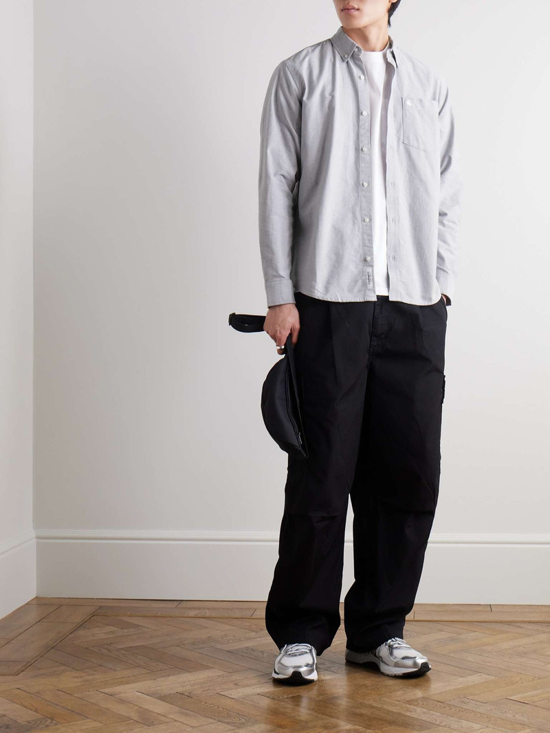 Carhartt Button-Down Collar Logo-Embroidered Cotton Oxford Shirt outlook
