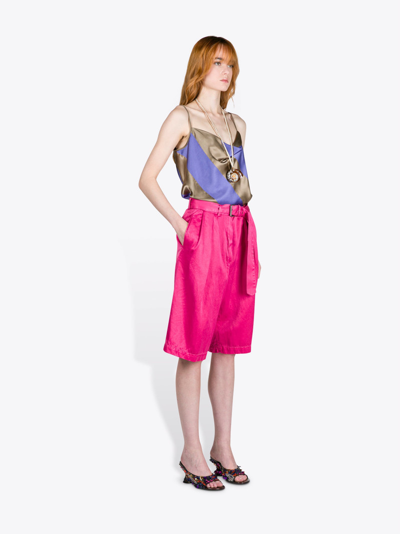 BELTED OVERDYED SHORTS 3