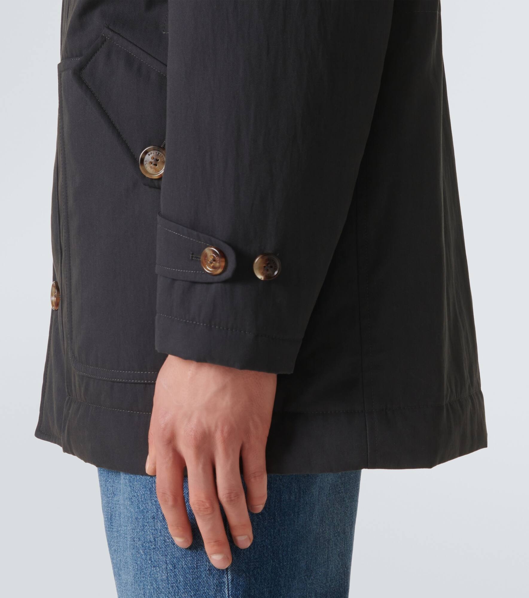 Cotton-blend jacket - 6