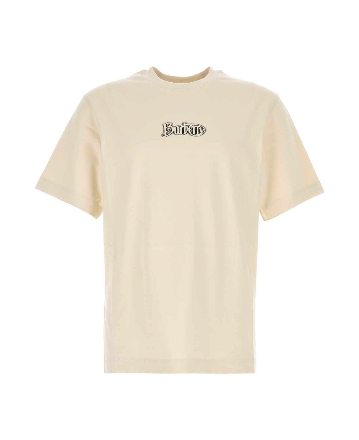 Sand Cotton T-shirt - 1