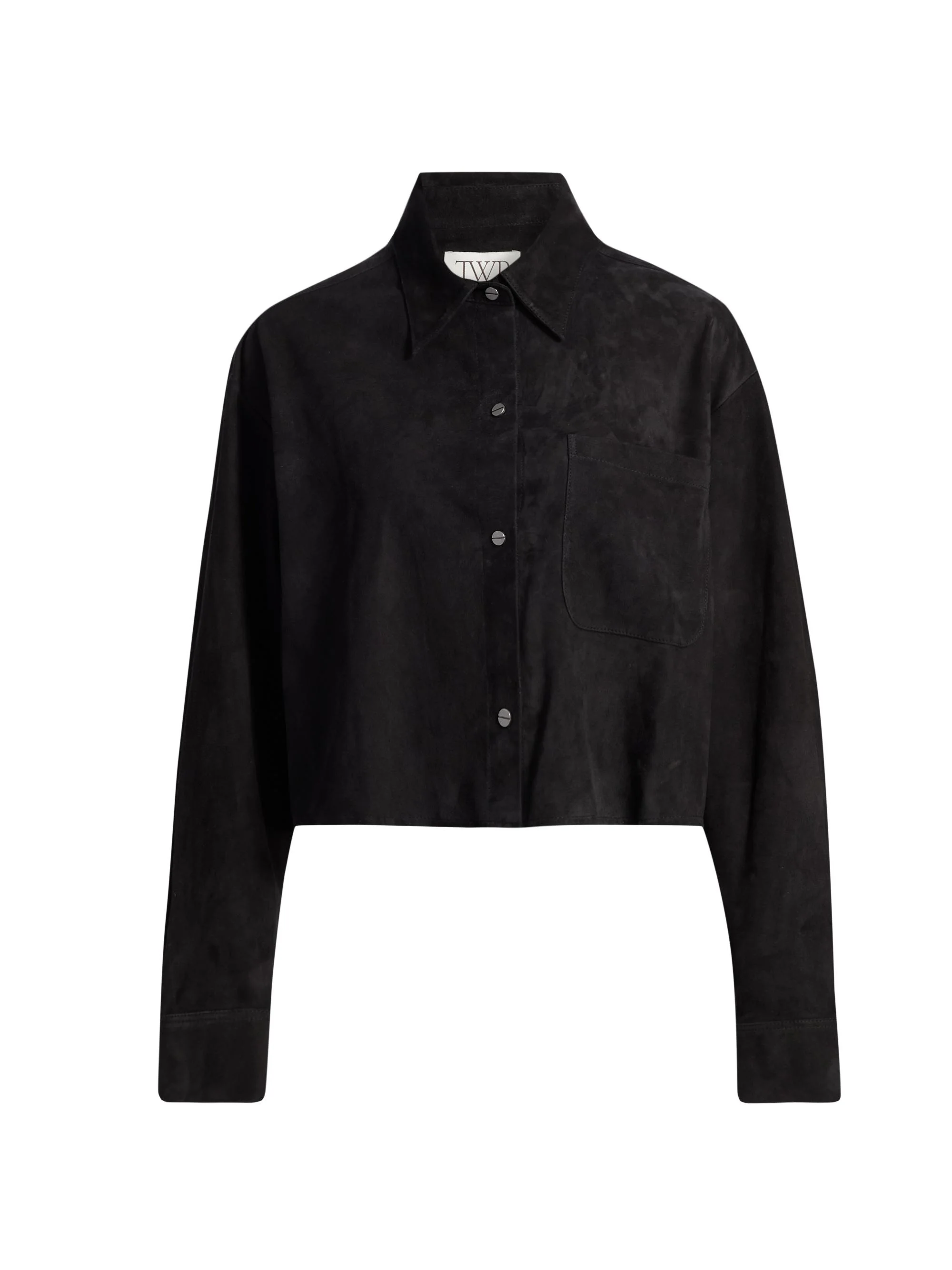 Women's Little Big Joe Suede Jacket - Black - 1