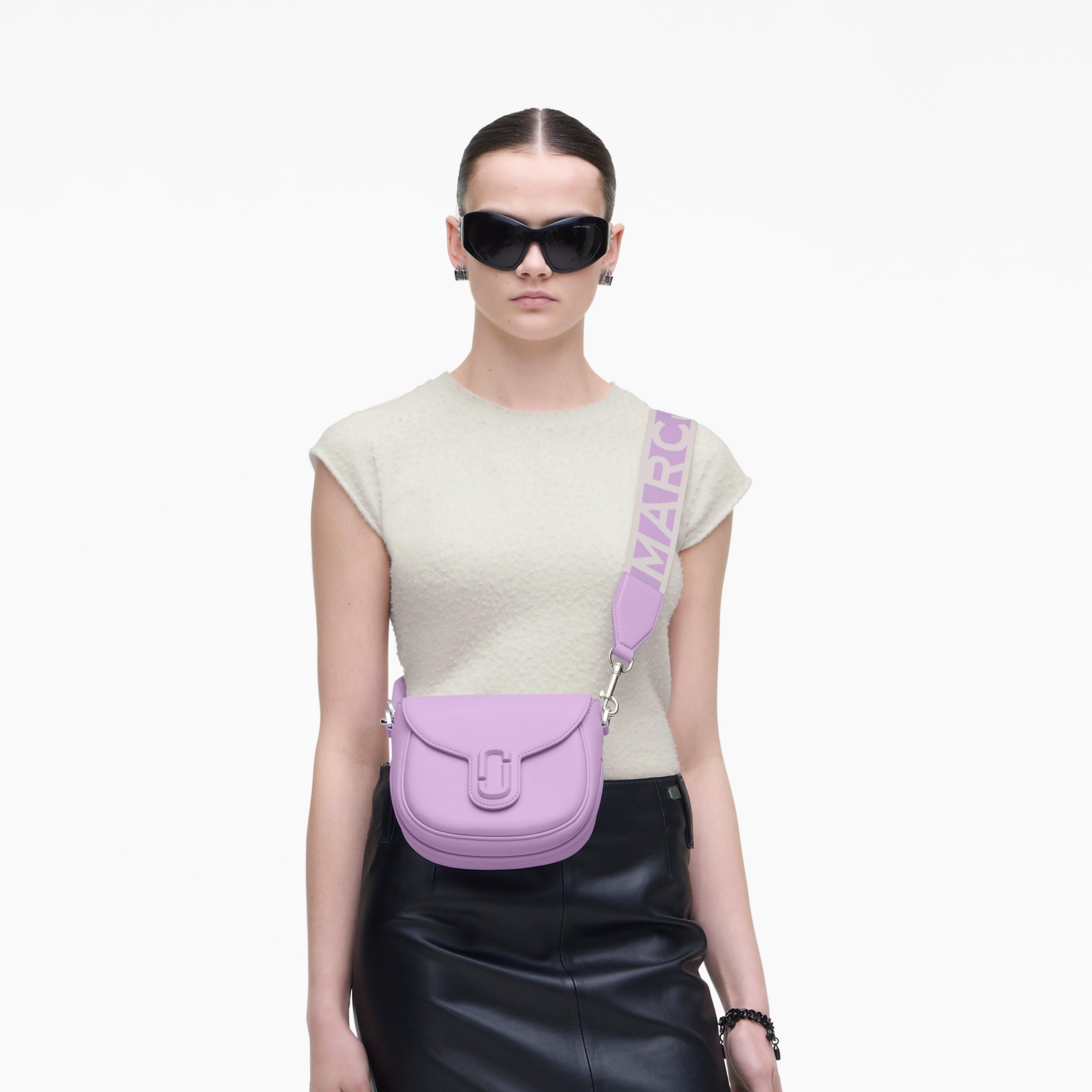 Marc Jacobs ピンク 'The Covered J Marc' サドルバッグ Marc Jacobs: ピンク 'The Covered J Marc' サドルバッグ