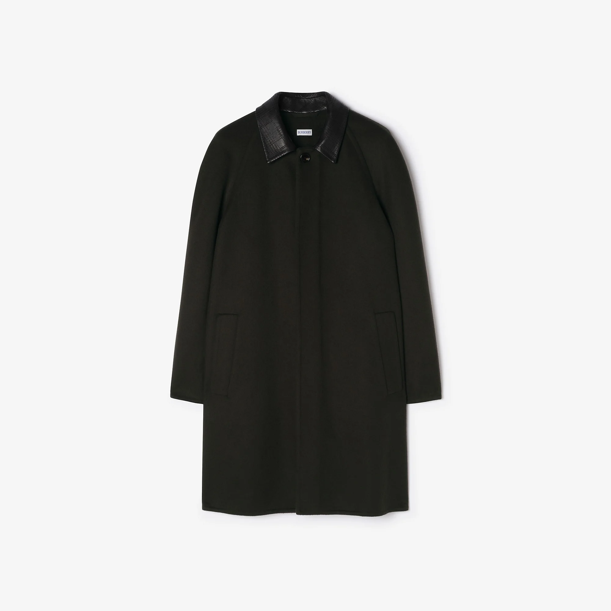 Mid-length Wool Cashmere Parkbury Car Coat - 1