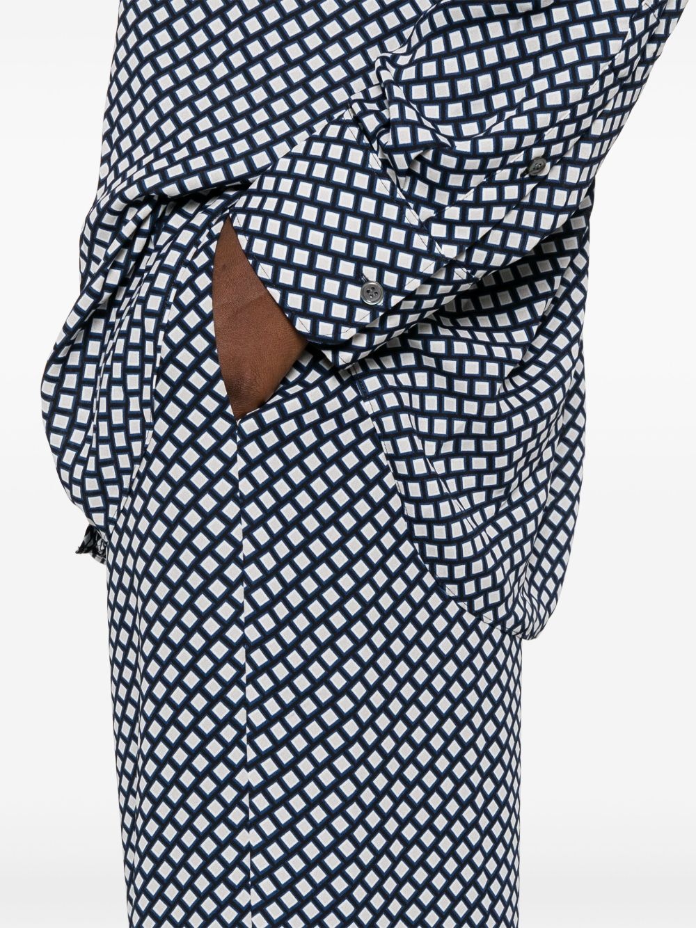 drawstring palazzo pants - 5