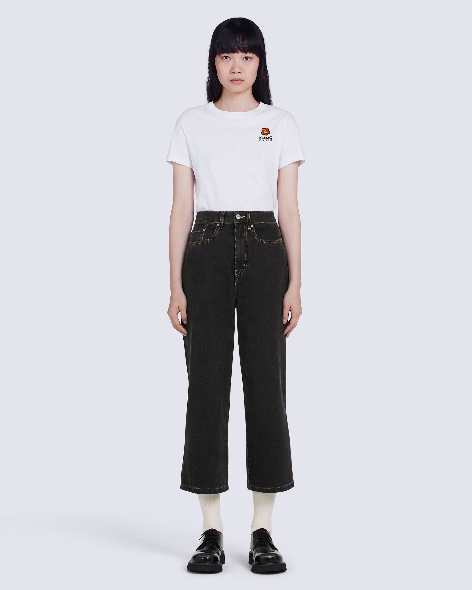 SUMIRE cropped jeans - 3