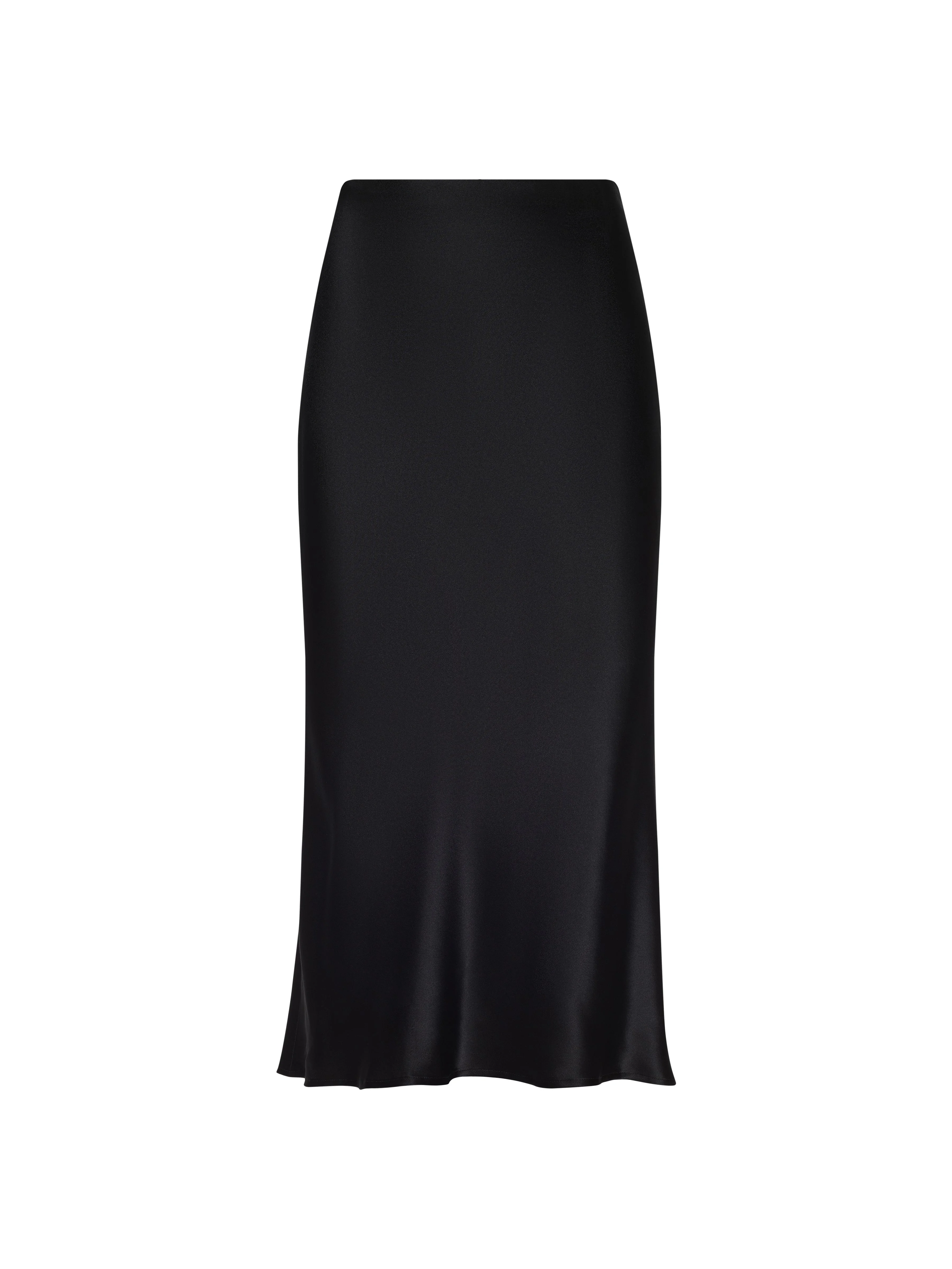 Perin Silk Midi Skirt - 1