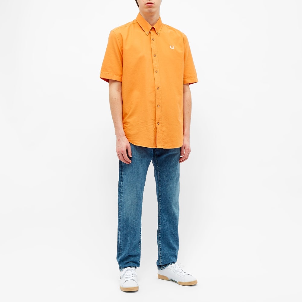 Fred Perry Authentic Short Sleeve Overdye Shirt - 6