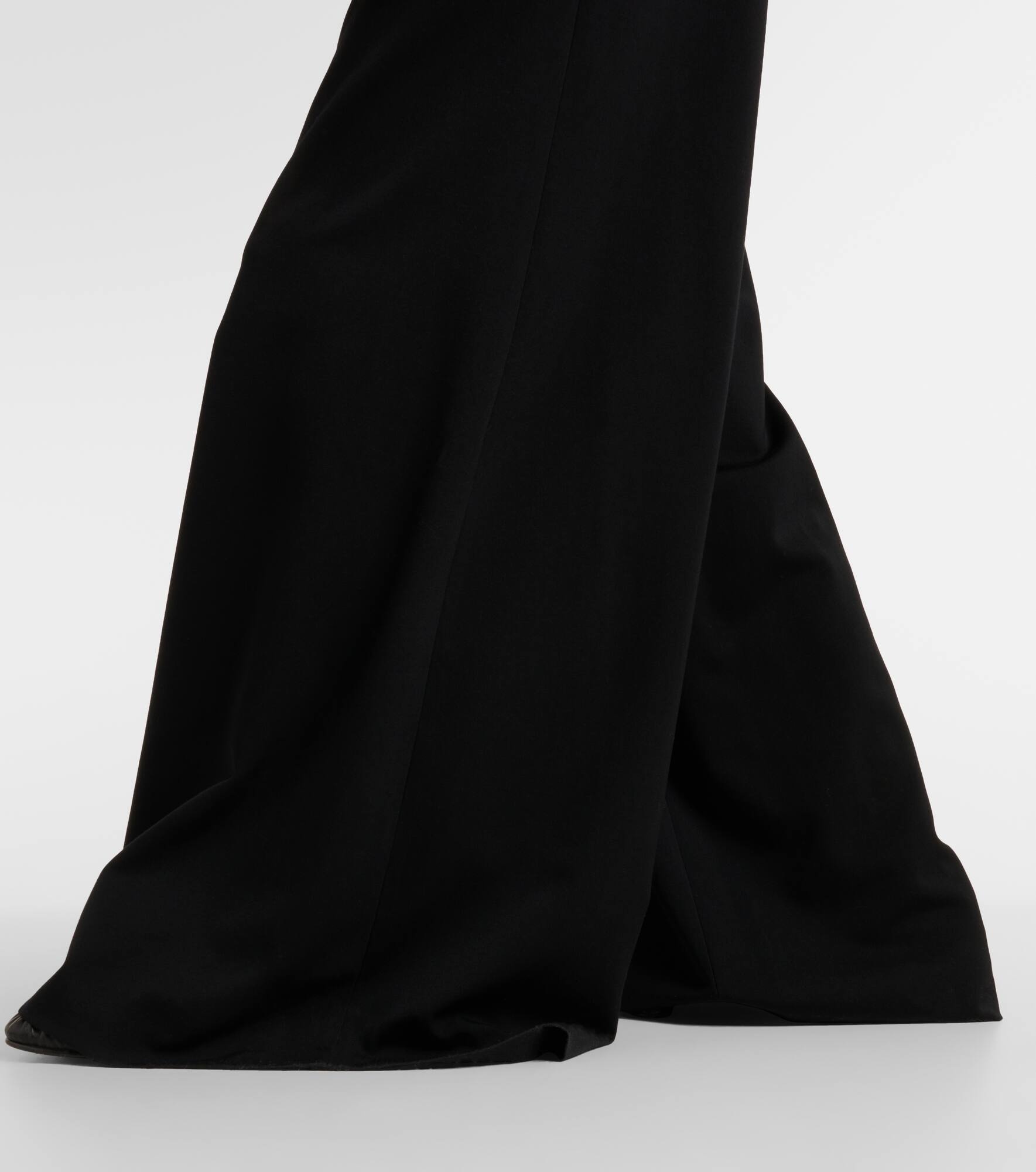 Dela wool wide-leg pants - 5