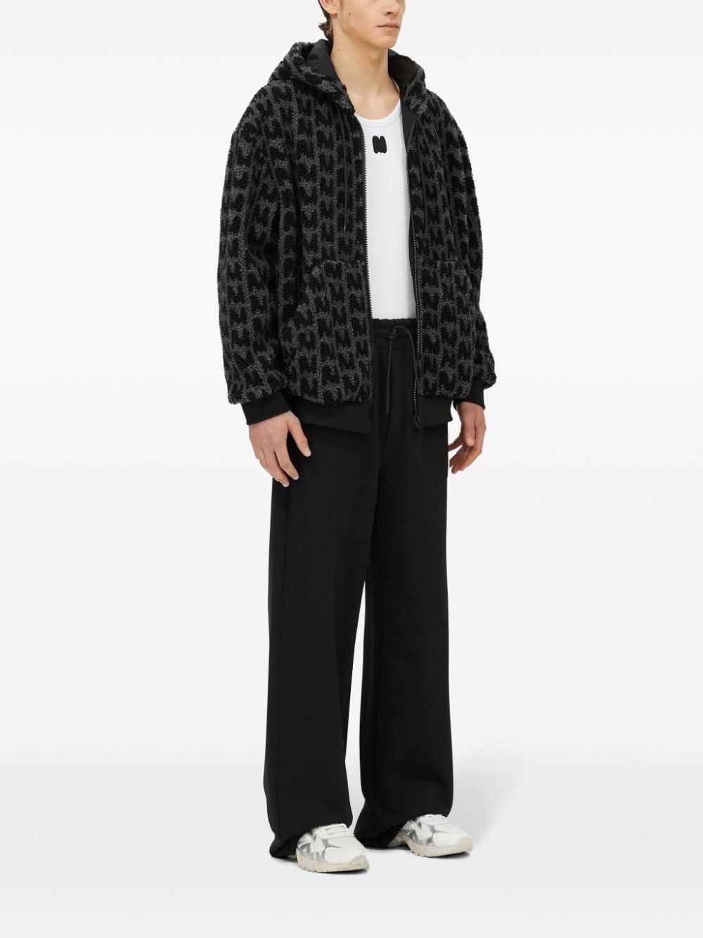 logo patch jogging trousers - 3
