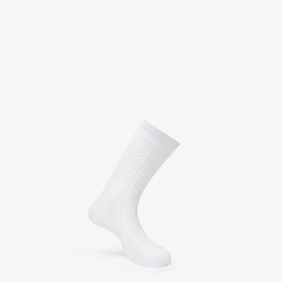 White cotton socks - 1