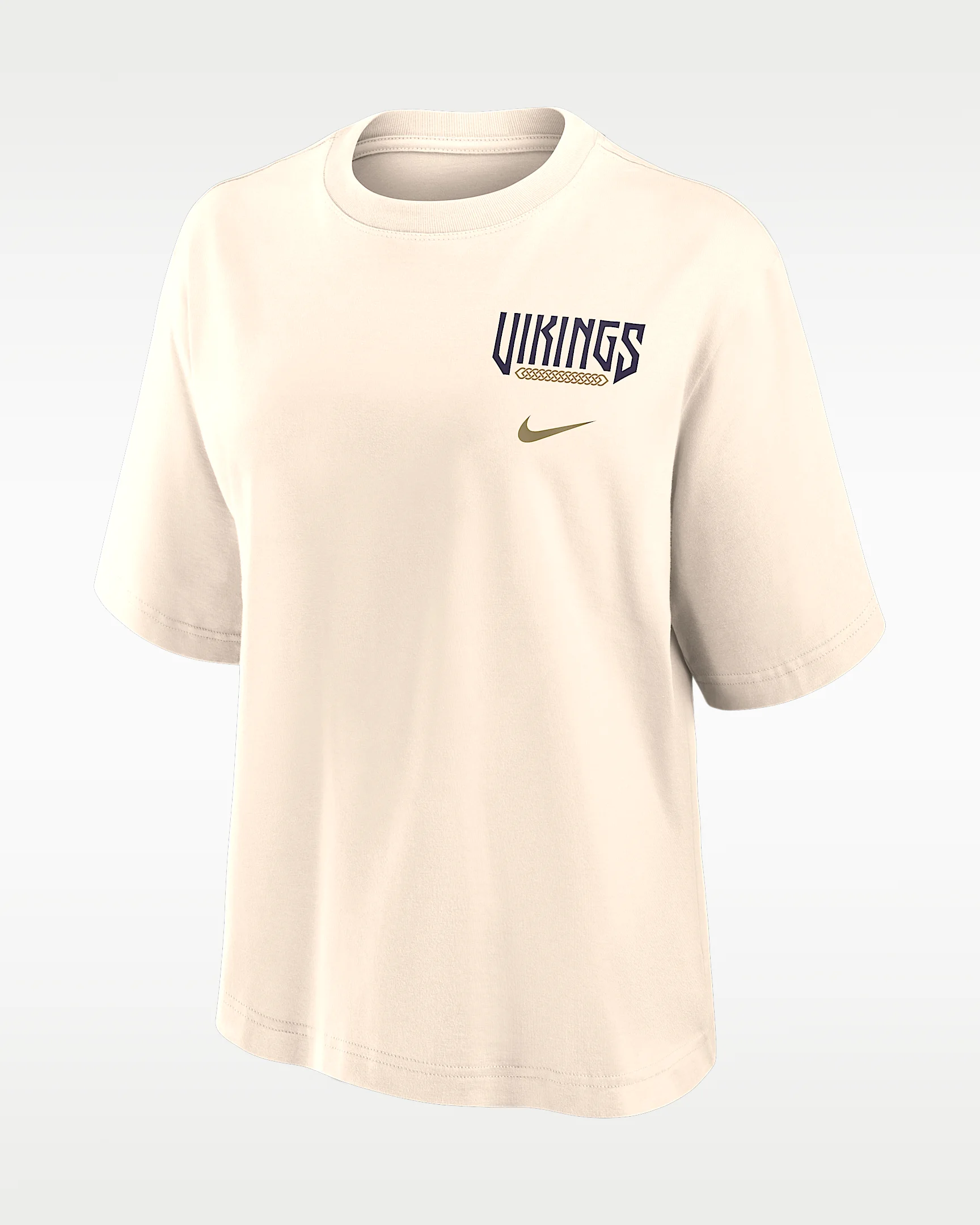 Minnesota Vikings Rivalries Collection Boxy Women's Nike NFL T-Shirt - 1