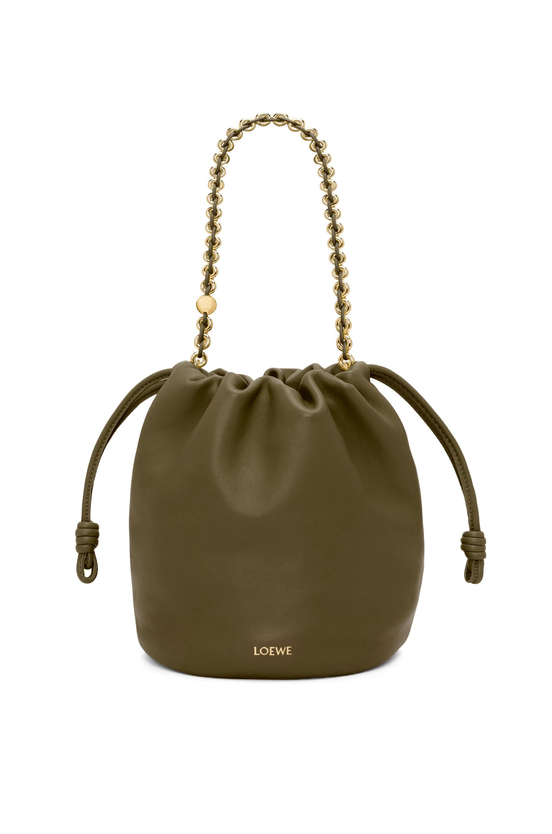 Flamenco Purse Bucket bag in mellow nappa lambskin - 4