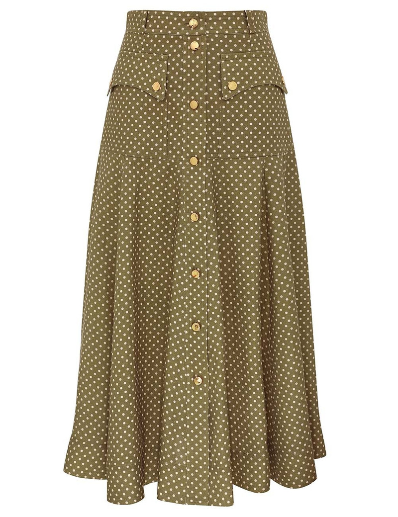 LUNA CARGO MIDI SKIRT 1