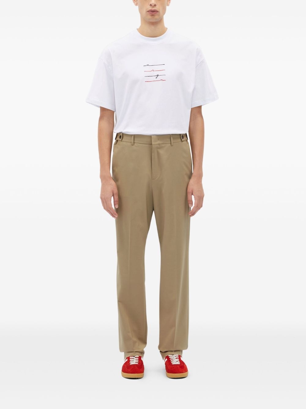straight-leg trousers - 2