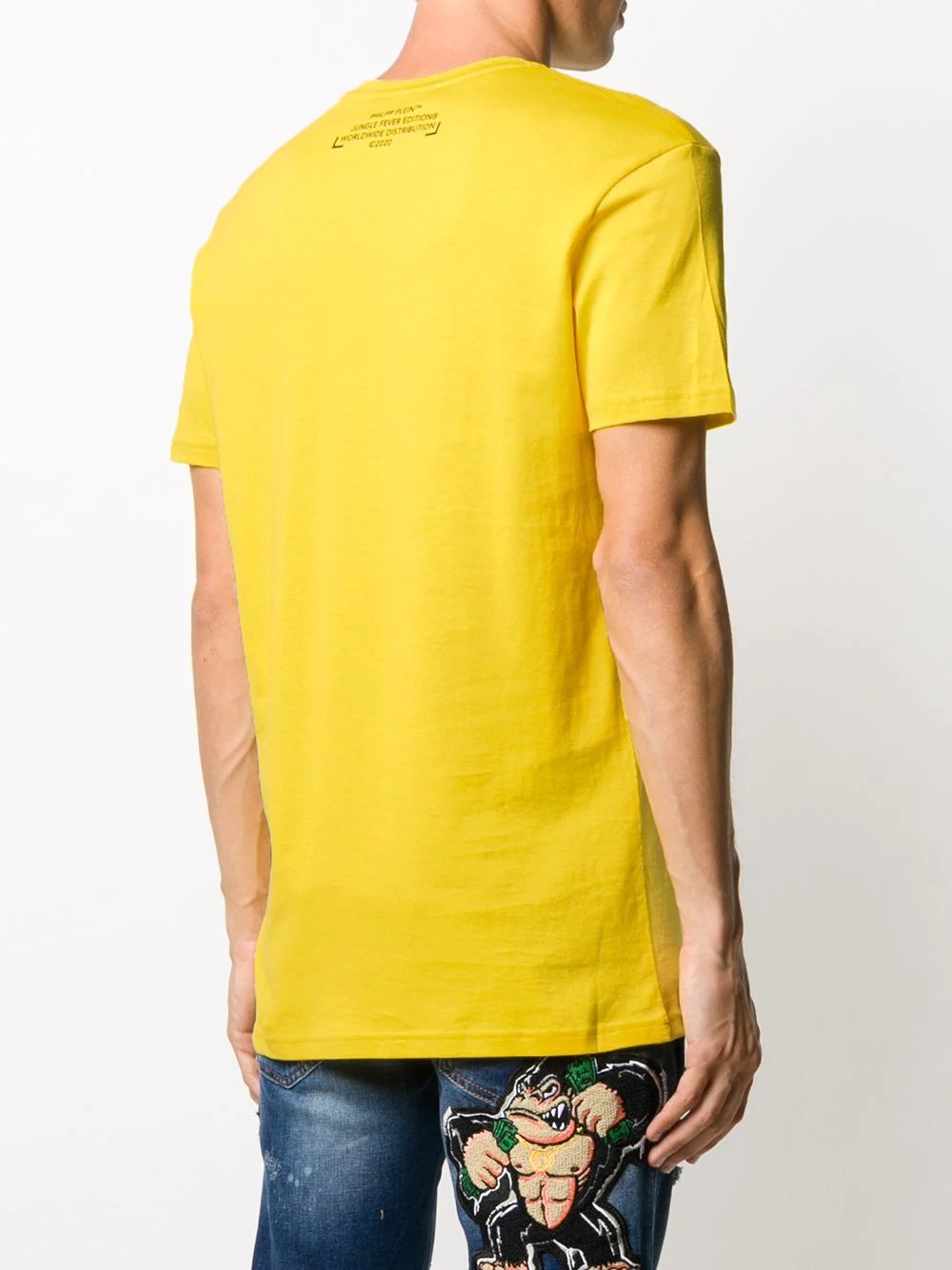 King Plein-print cotton T-shirt - 5