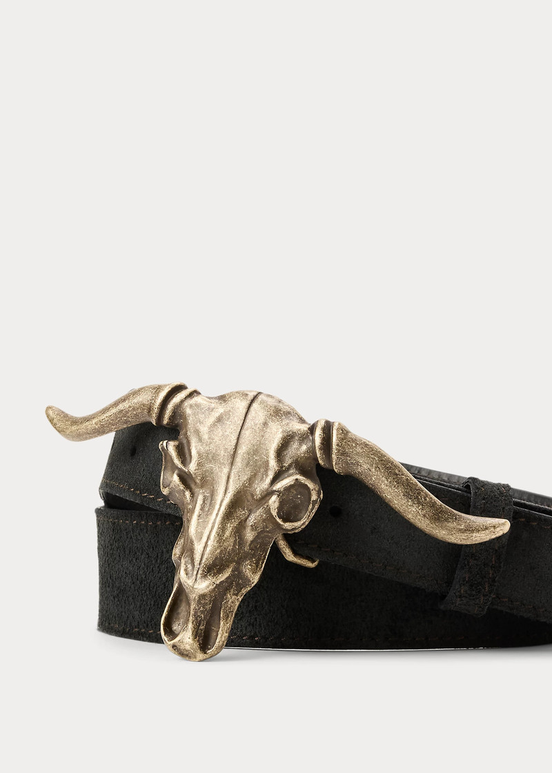 Limited-Edition Roughout Suede Belt 4