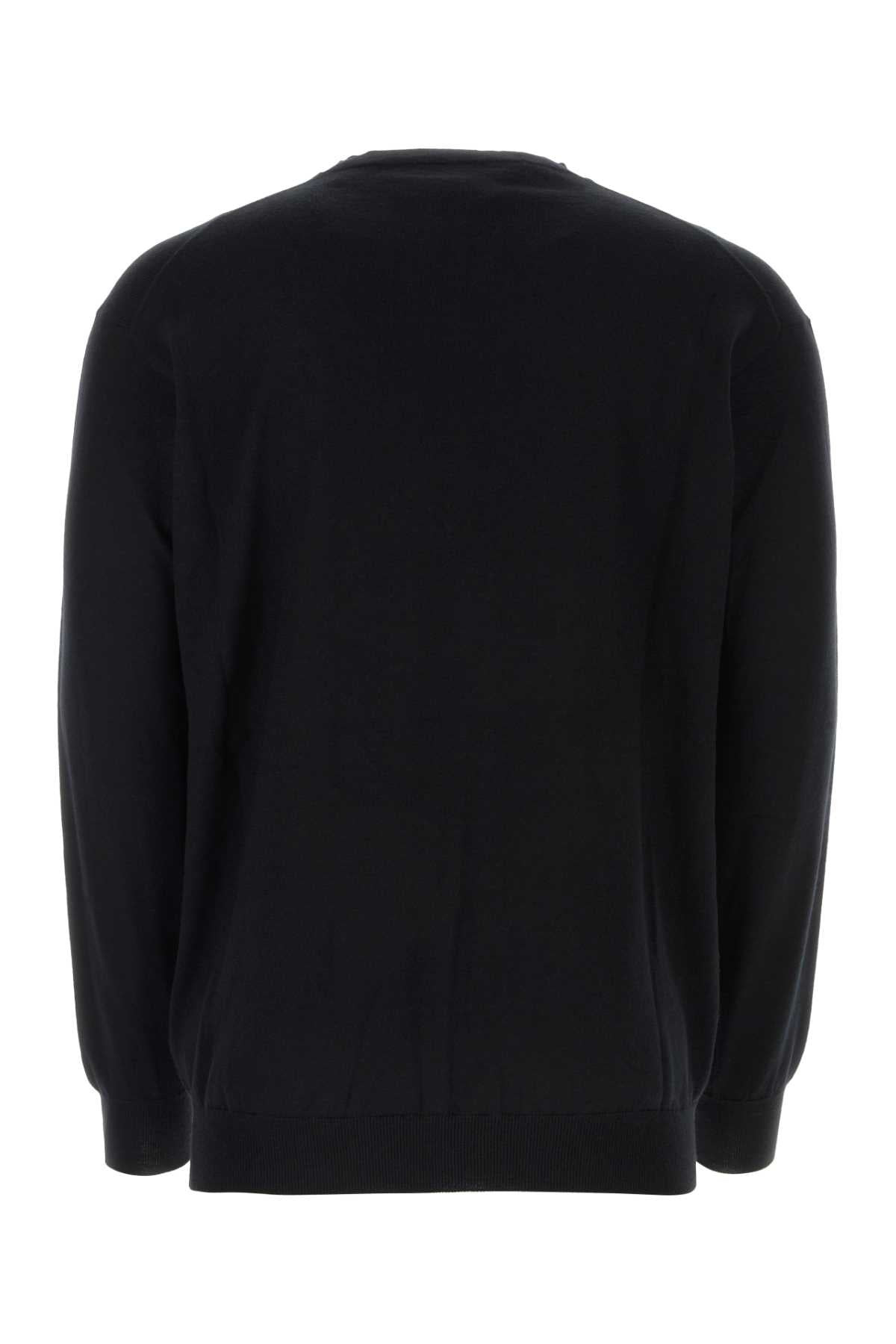 Prada Men Black Cashmere Sweater - 2