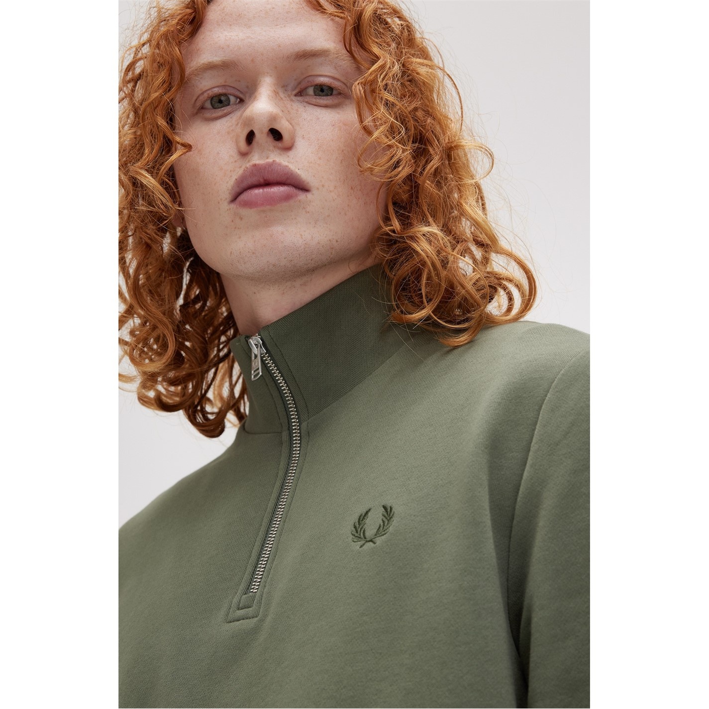 FREDPERRY HALF ZIP TOP - 2